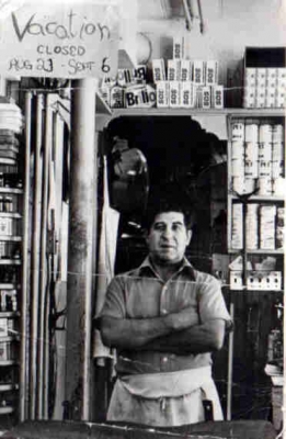 Dad at Muolo's Market